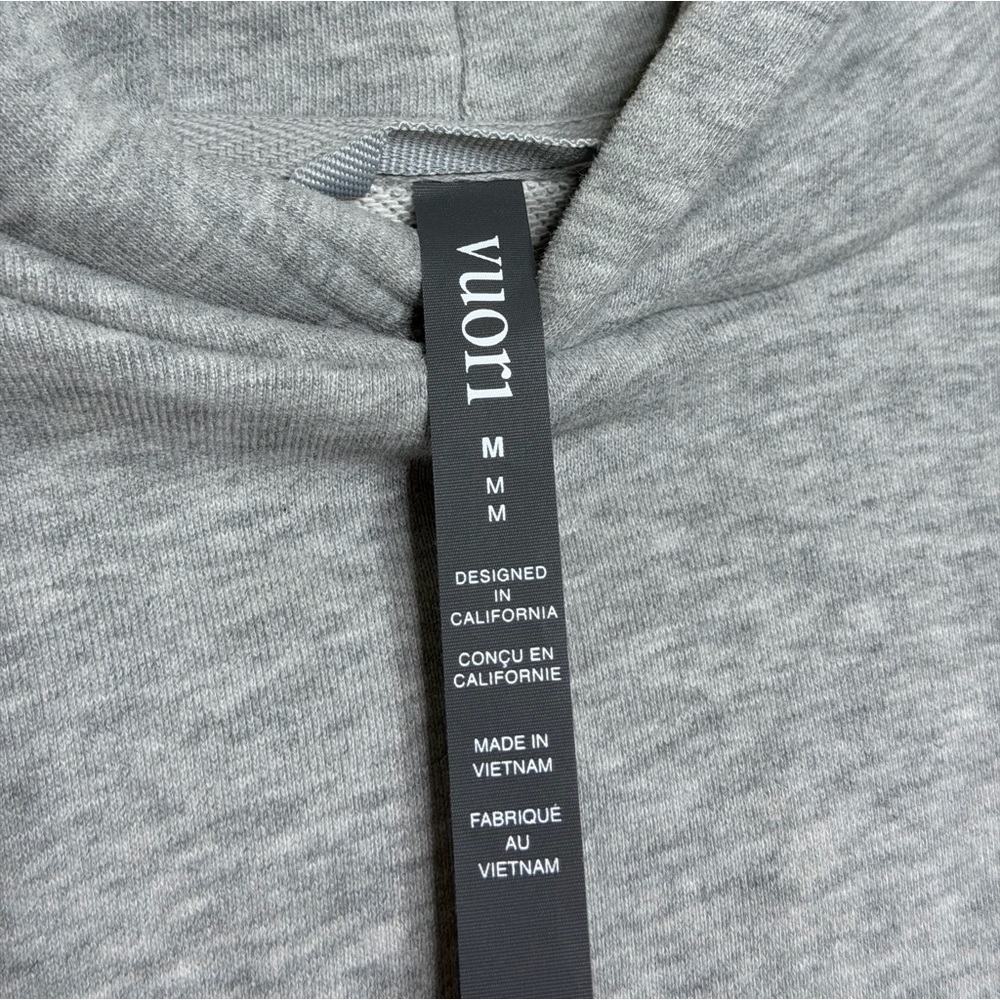 Vuori Sedona Pullover Hoodie Light Heather Grey - Picture 7 of 8